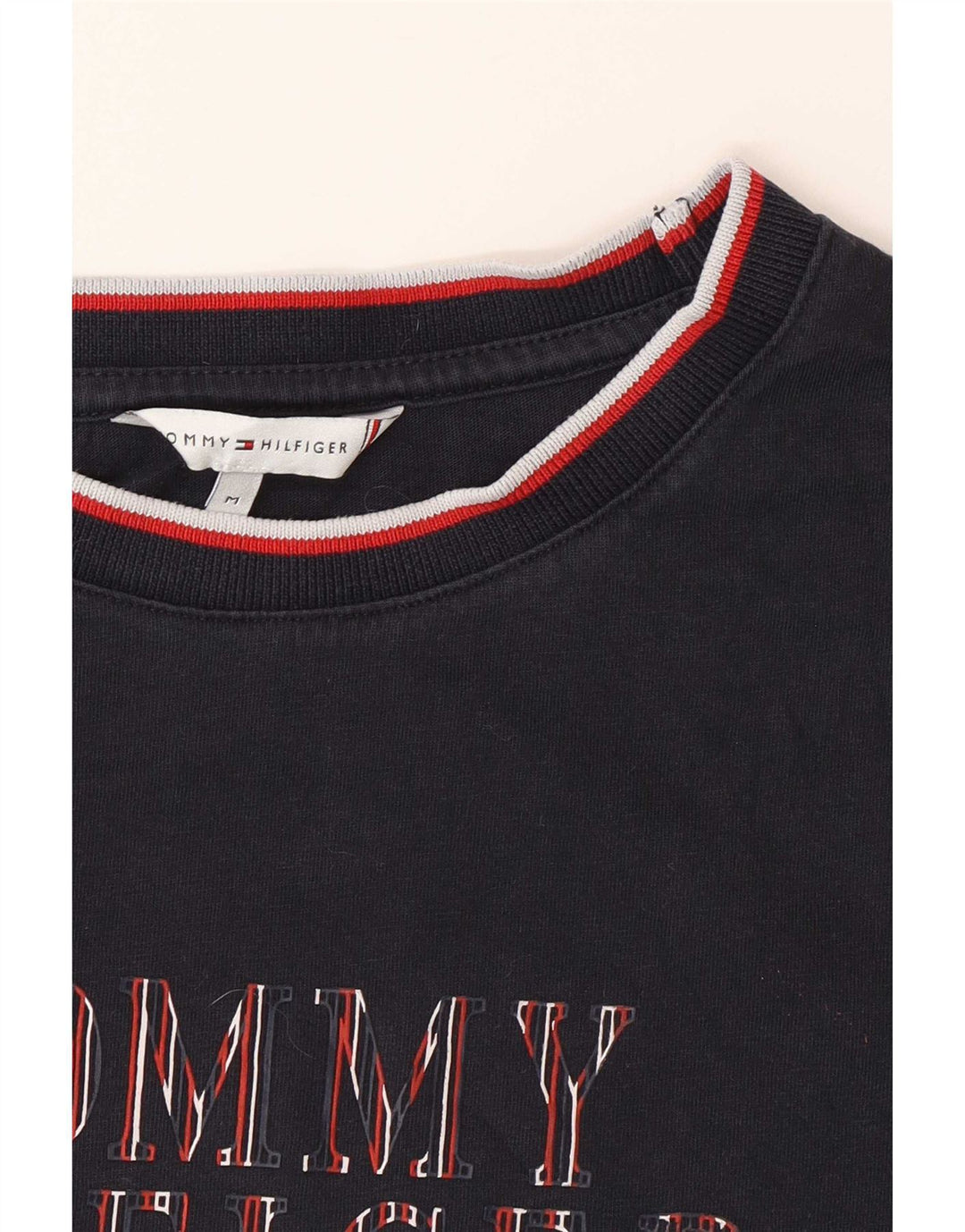 Tommy Hilfiger muška majica kratkih rukava srednje plava s grafičkim motivima