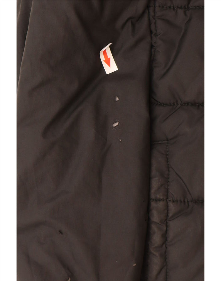 The North Face Boys Reverzibilna podstavljena jakna s kapuljačom 9-10 godina srednje crna
