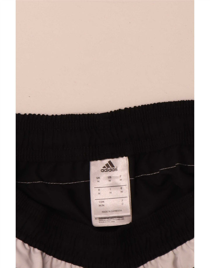 Adidas muške sportske kratke hlače srednje crne pruge od poliestera
