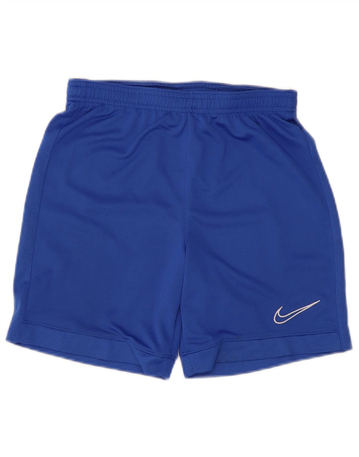 Nike Boys Dri Fit Sport Shorts 10-11 Years Medium Blue Poliester