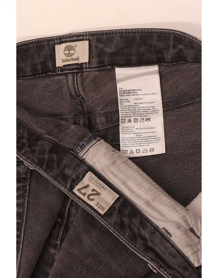 Timberland ženske uske traperice W27 L27 sivi pamuk
