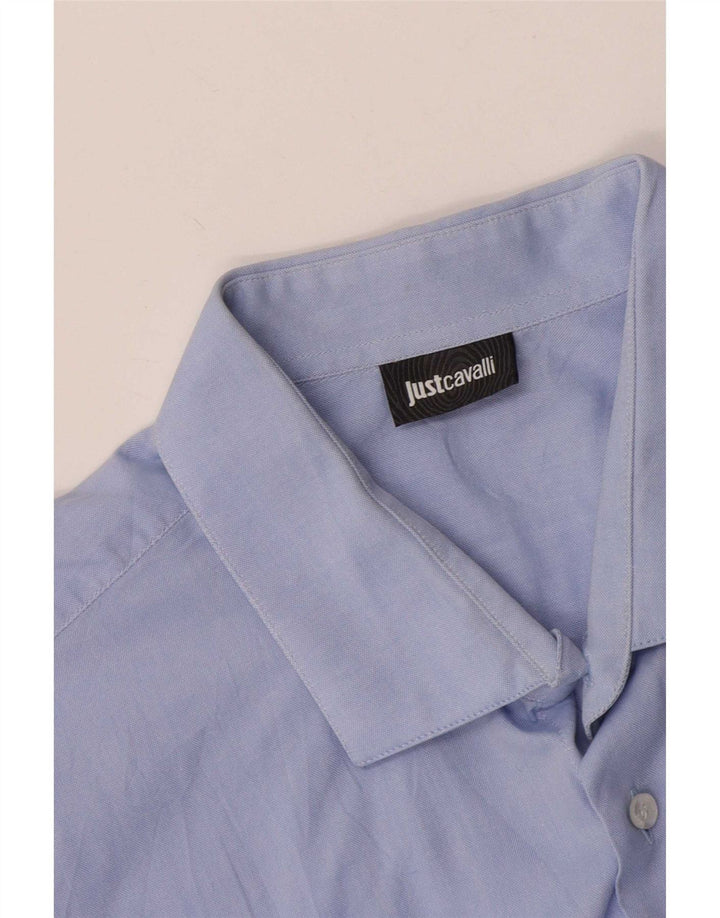 Just Cavalli muška košulja veličina 45 17 3/4 XL plava