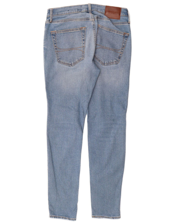 Hollister ženske super uske traperice W31 L30 plavi pamuk