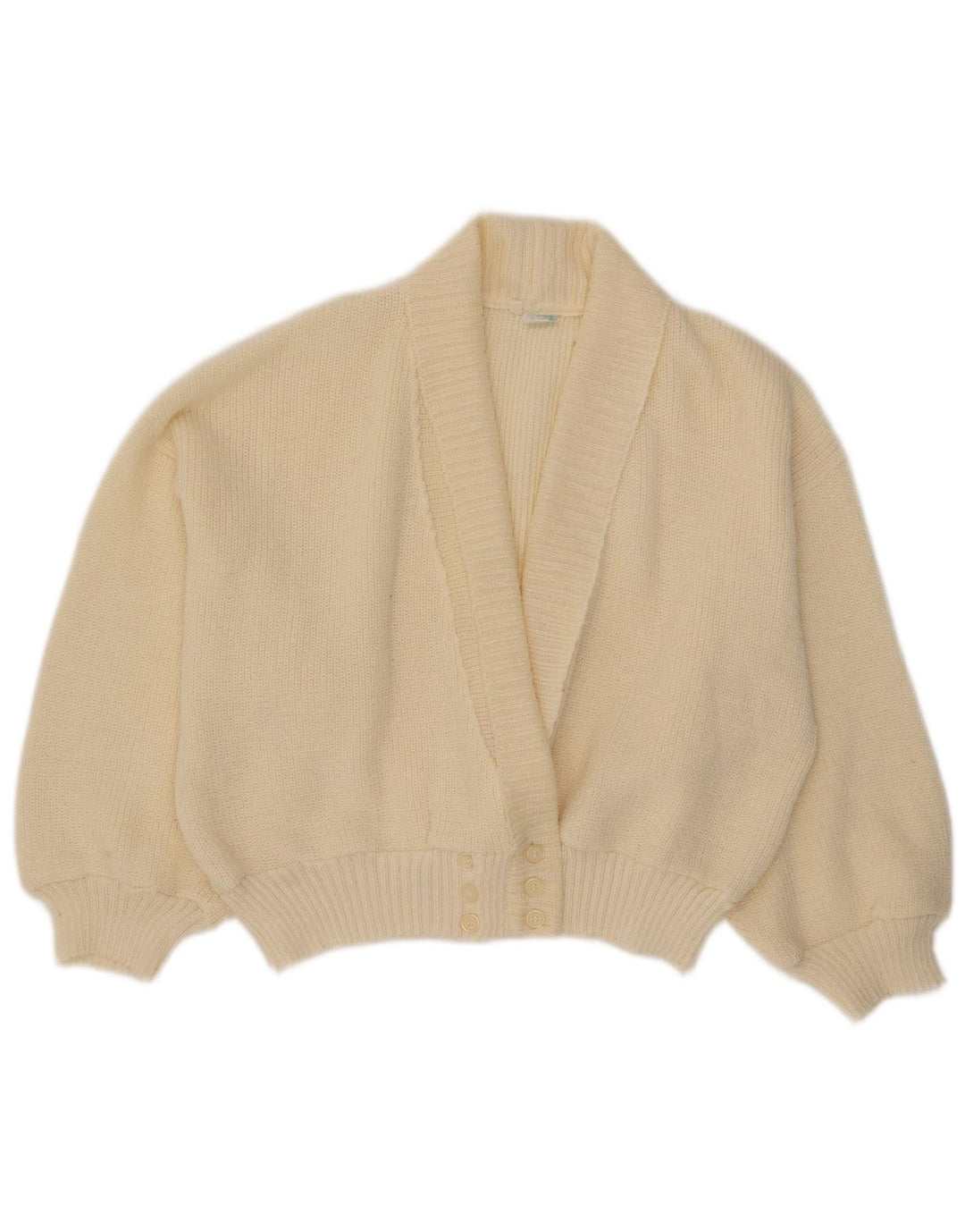 Creation Preveliki ženski kardigan pulover IT 40 Small Off White Akril