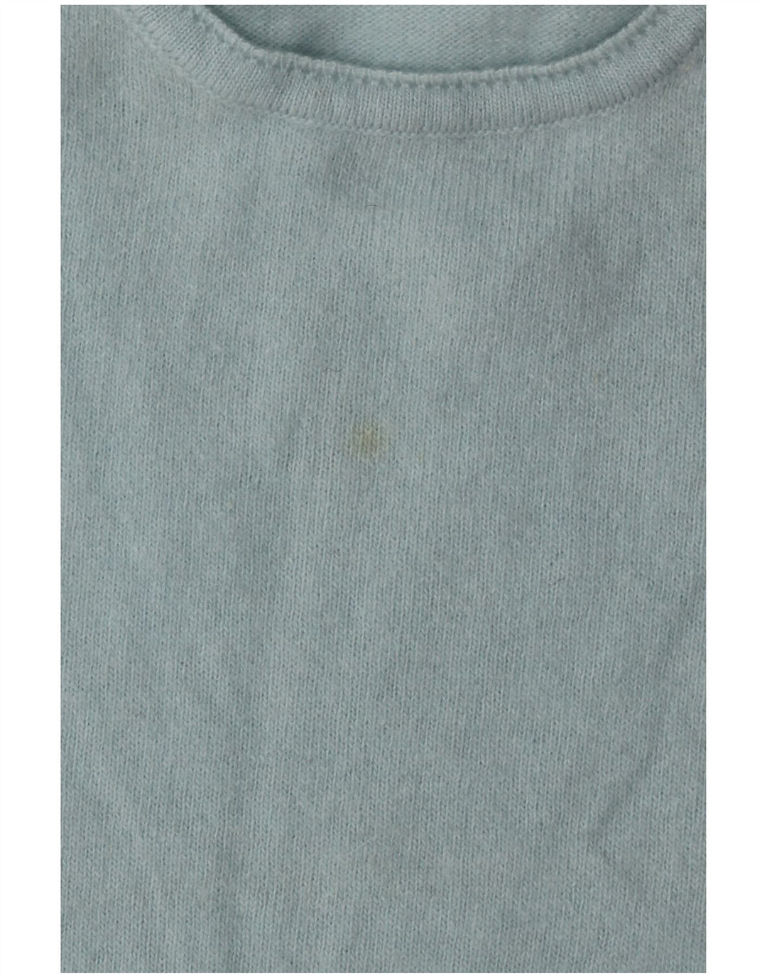 BENETTON ženski džemper s okruglim izrezom UK 14 srednje tirkizne boje