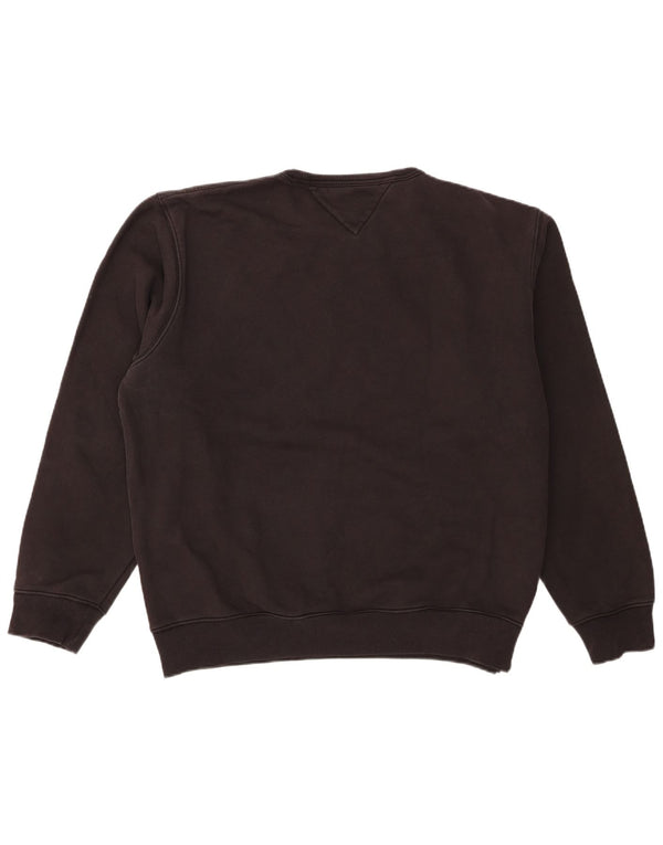 Tommy Hilfiger muški džemper s grafičkim motivima 2XL crni pamuk