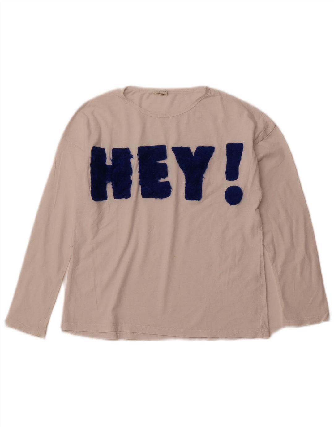 ZARA majica dugih rukava za djevojčice, 9-10 godina, bijeli pamuk