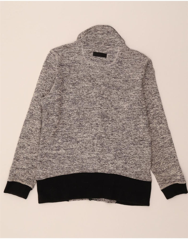 CALVIN KLEIN Womens Tracksuit Top Jacket UK 14 Medium Grey Colourblock Vintage Calvin Klein and Second-Hand Calvin Klein from Messina Hembry 
