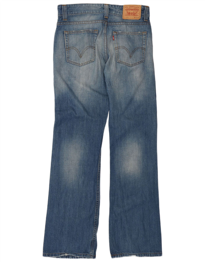 Levi's muške 514 Bootcut traperice W32 L34 plavi pamuk