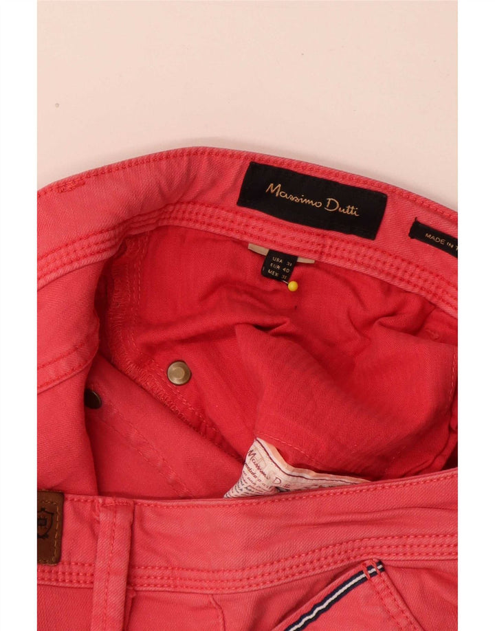 Muške uske traperice Massimo Dutti EU 40 srednje W31 L30 ružičasta
