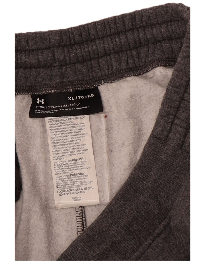 Under Armour muške pripijene trenirke Hlače Joggers XL sivi pamuk