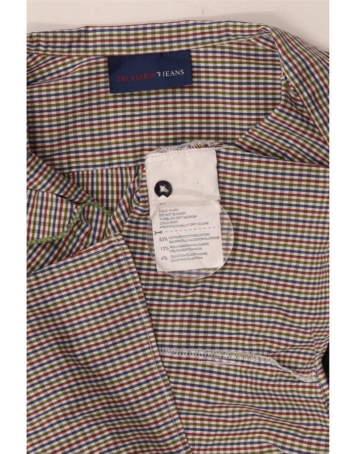 Trussardi Jeans Ženski gornji dio bluze s volanima UK 6 XS Višebojni