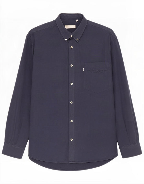 Levi's muška košulja Large Navy Blue Cotton