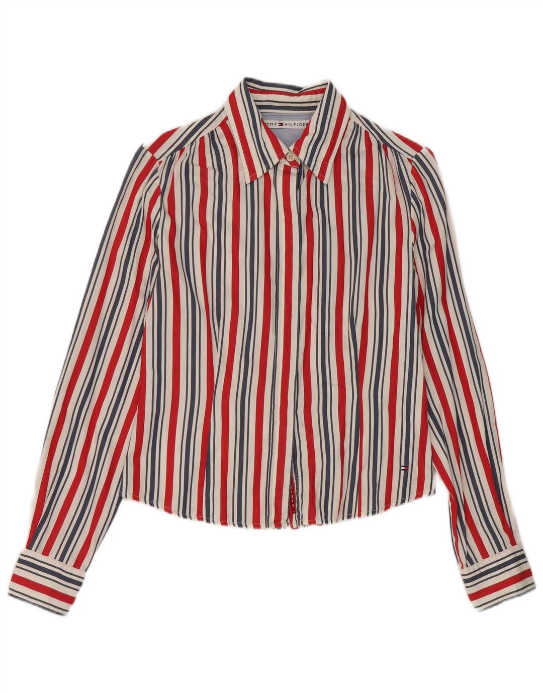 Tommy Hilfiger Ženska košulja US 6 Srednji raznobojni prugasti pamuk