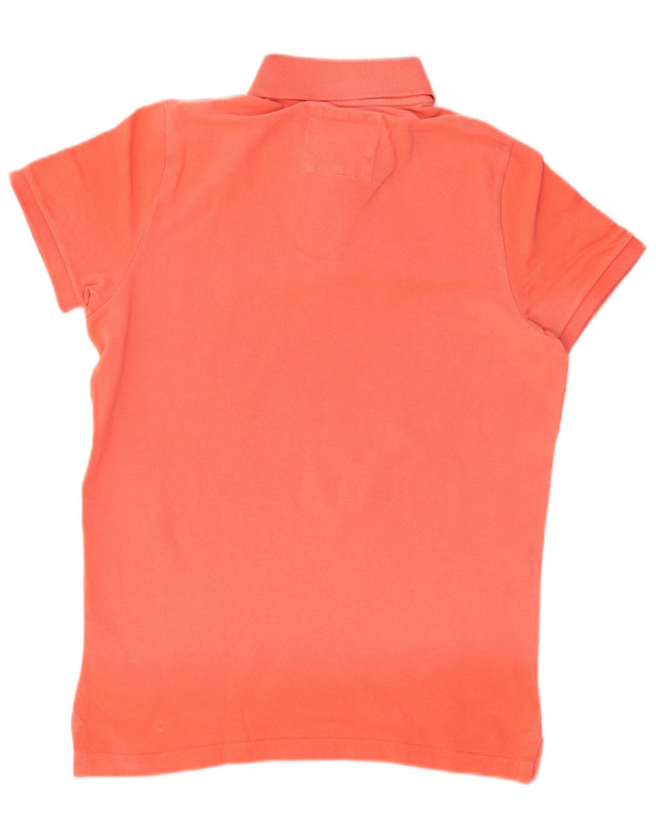 HOLLISTER Muška polo majica srednje crvene pamučne boje