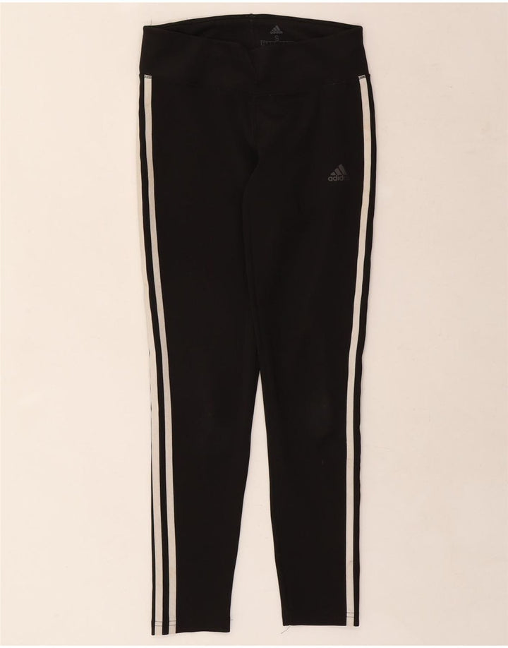 Adidas ženske tajice Climalite UK 8/10 male crne poliesterske