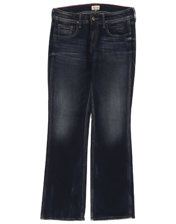 TOMMY HILFIGER Womens Bootcut Jeans W30 L30 Navy Blue Cotton Vintage Tommy Hilfiger and Second-Hand Tommy Hilfiger from Messina Hembry 