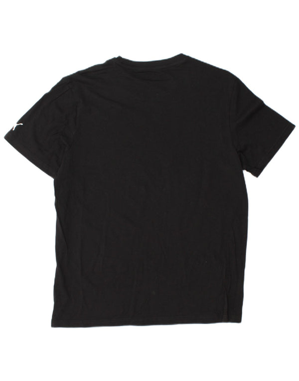 PUMA Muška majica kratkih rukava s grafičkim motivima, veliki crni pamuk