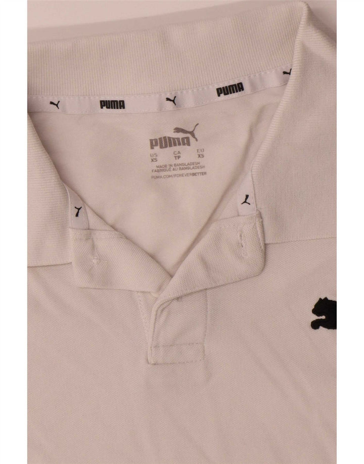 Puma muška polo majica XS bijeli pamuk