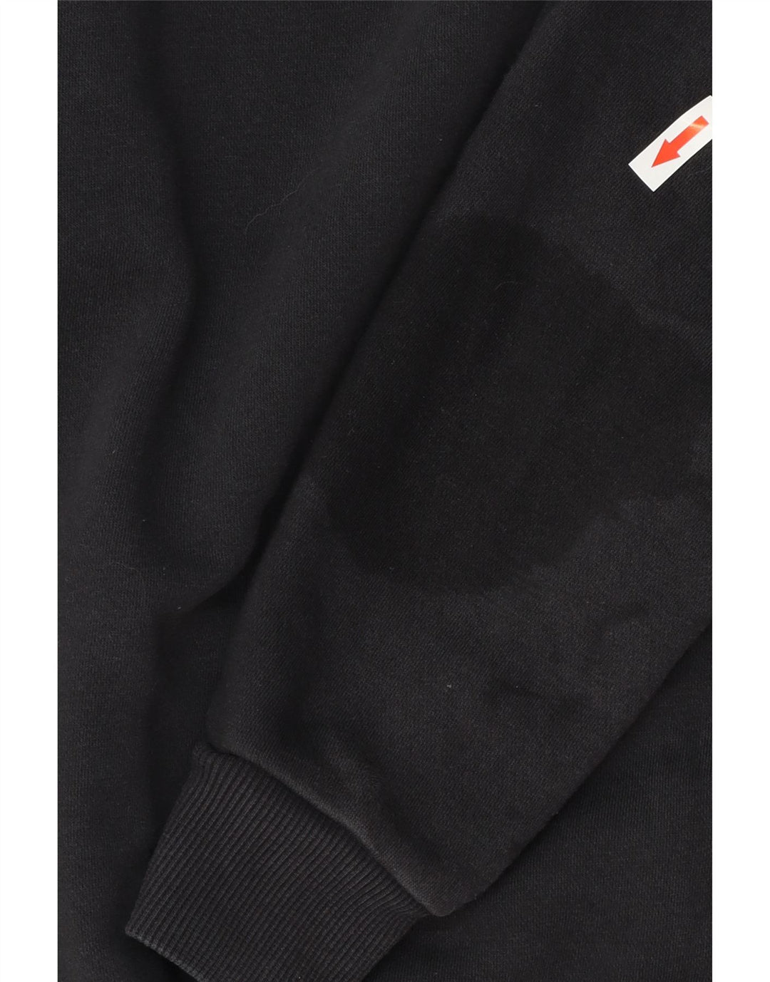 ADIDAS muška trenirka gornja jakna UK 42/44 srednje crna pamuk