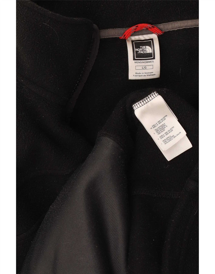 The North Face muška jakna s podstavom od flisa UK 40 veliki crni poliester