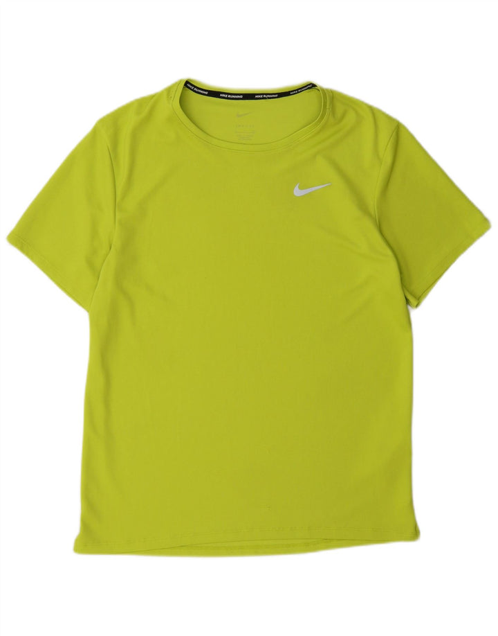 Nike Dri Fit majica kratkih rukava, mali zeleni poliester