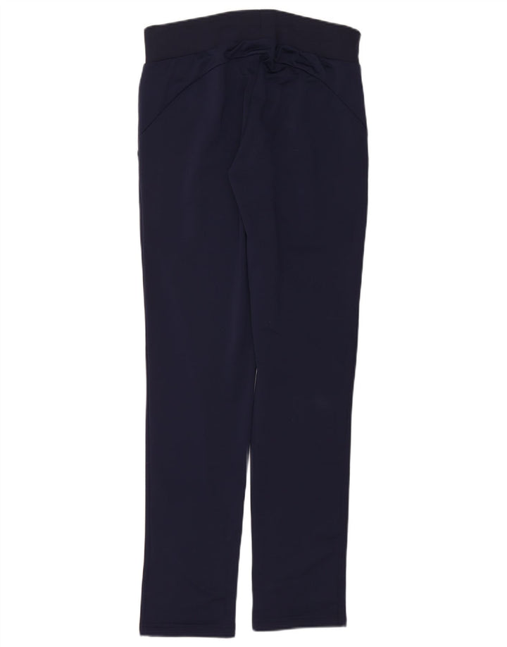 PUMA Womens Tracksuit Trousers UK 12 Medium Navy Blue Polyester
