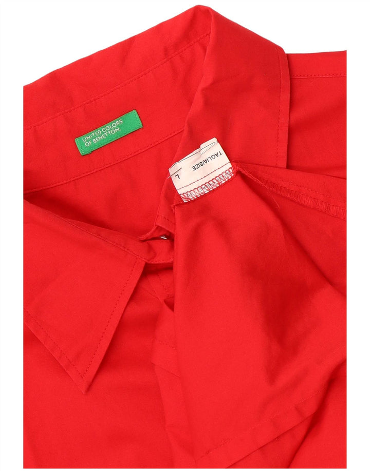 Benetton ženska majica kratkih rukava UK 16 velika crvena