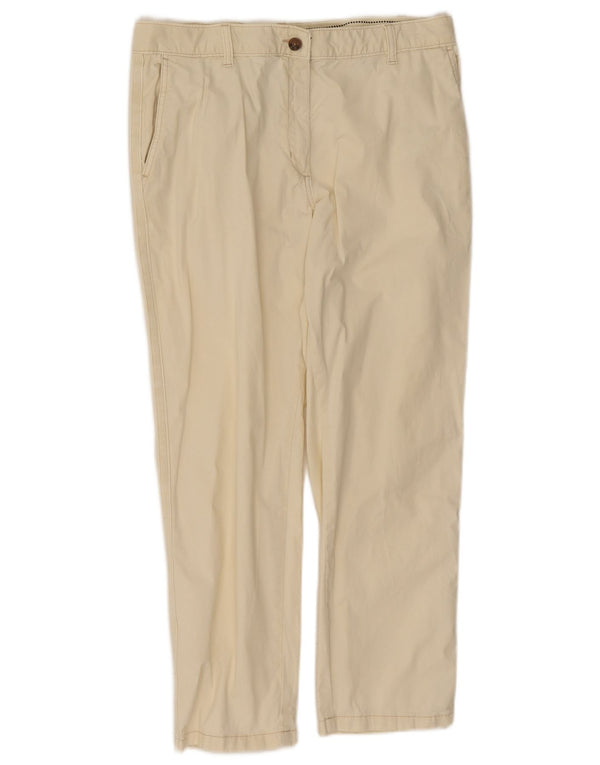 Marks & Spencer ženske skraćene hlače UK 14 Large W32 L25 Off White