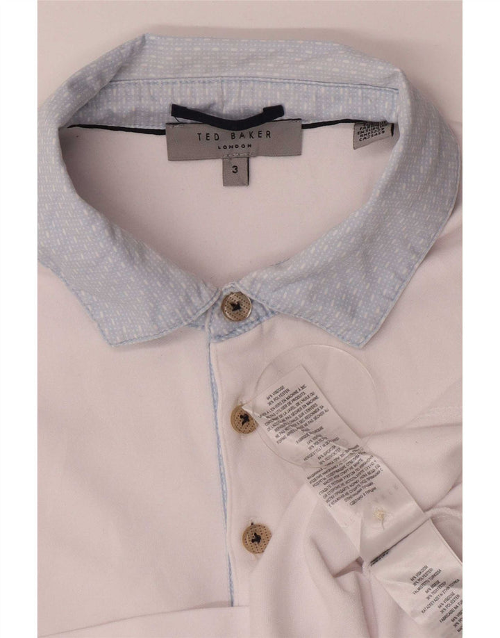 Ted Baker muška polo majica veličine 3 srednje bijele viskoze