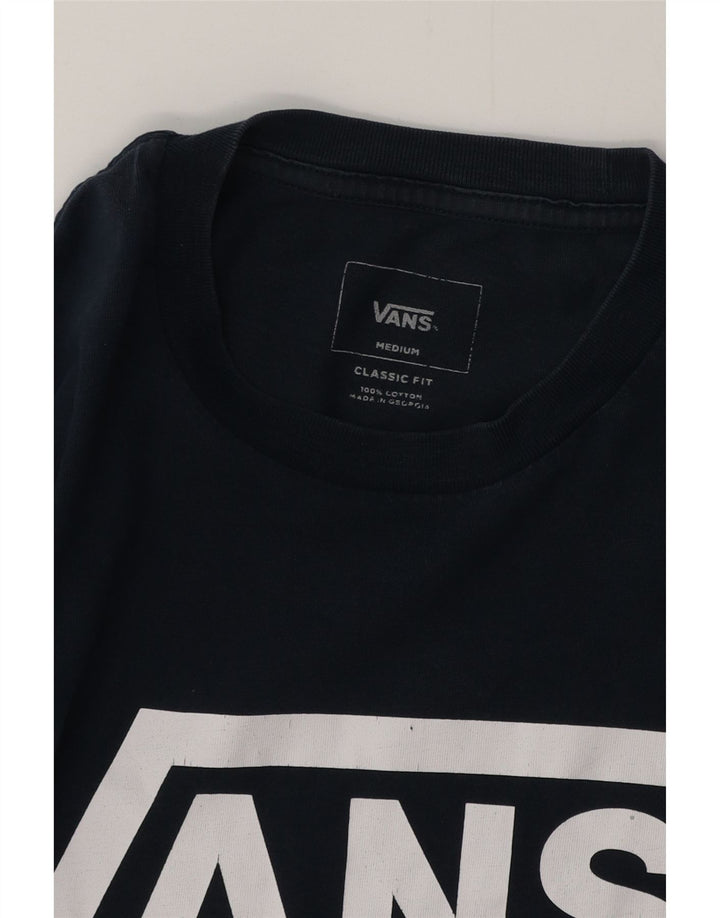 VANS muška klasična majica kratkih rukava srednjeg kroja, tamnoplavi pamuk