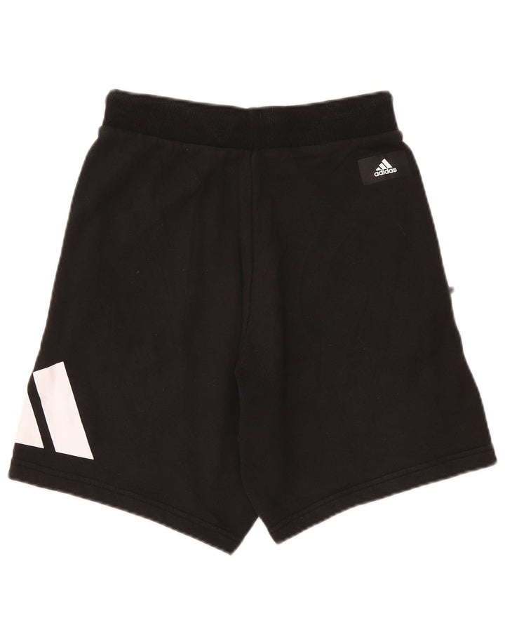Adidas muške kratke sportske kratke hlače s grafičkim detaljima, male crne
