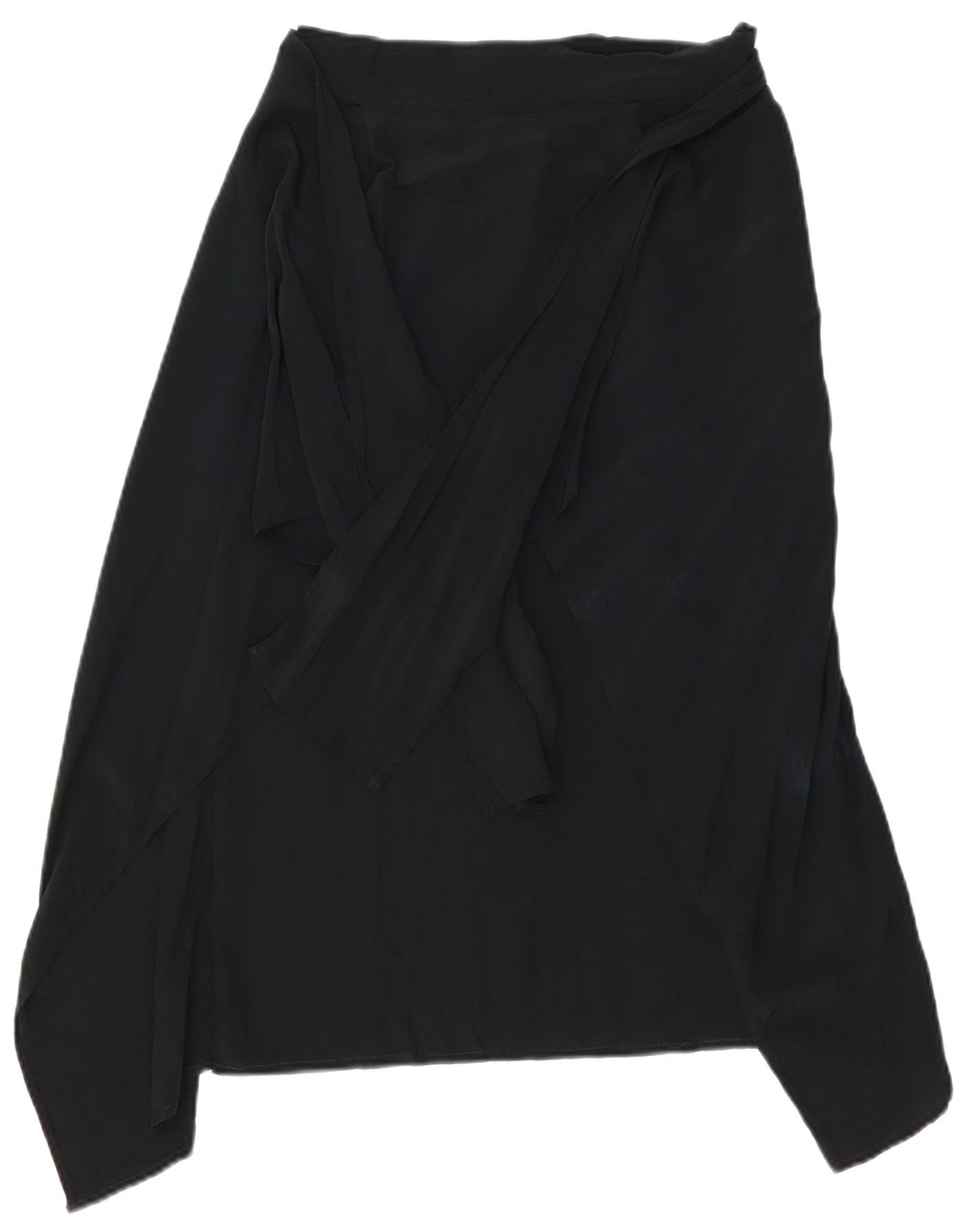 MAX MARA ženska pianoforte asimetrična suknja na omot IT 40 mala W28 crna