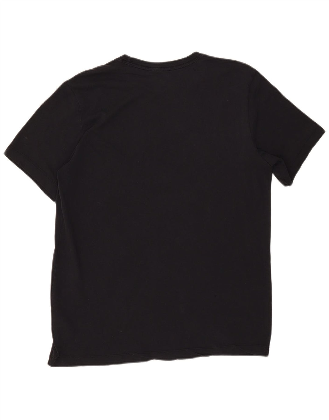 Nike Dri Fit T-Shirt Top srednji crni pamuk