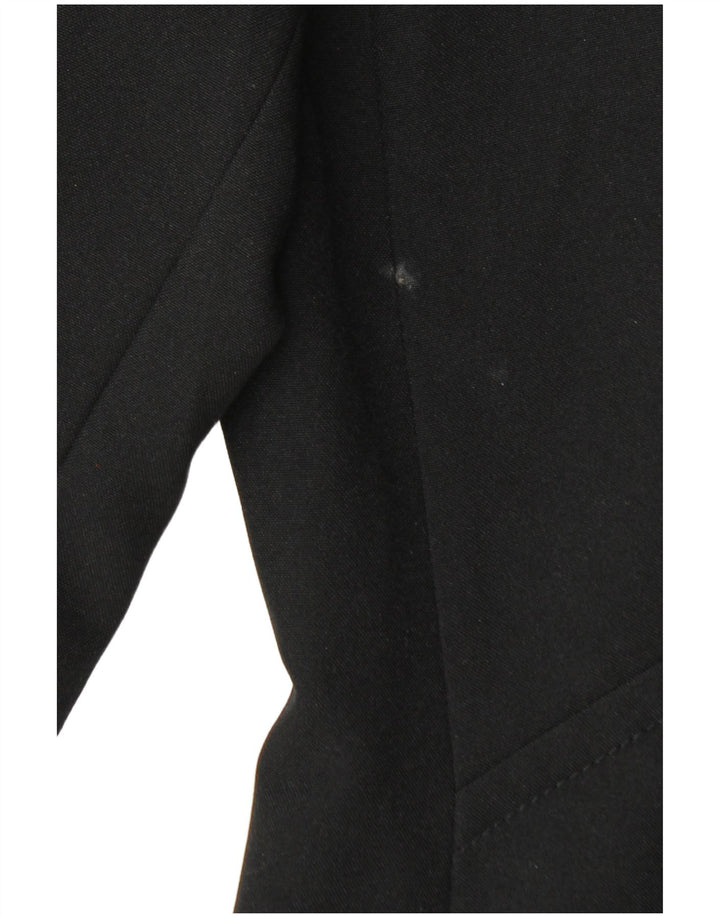 Bay ženski sako sa 1 gumbom UK 14 Veliki crni poliester