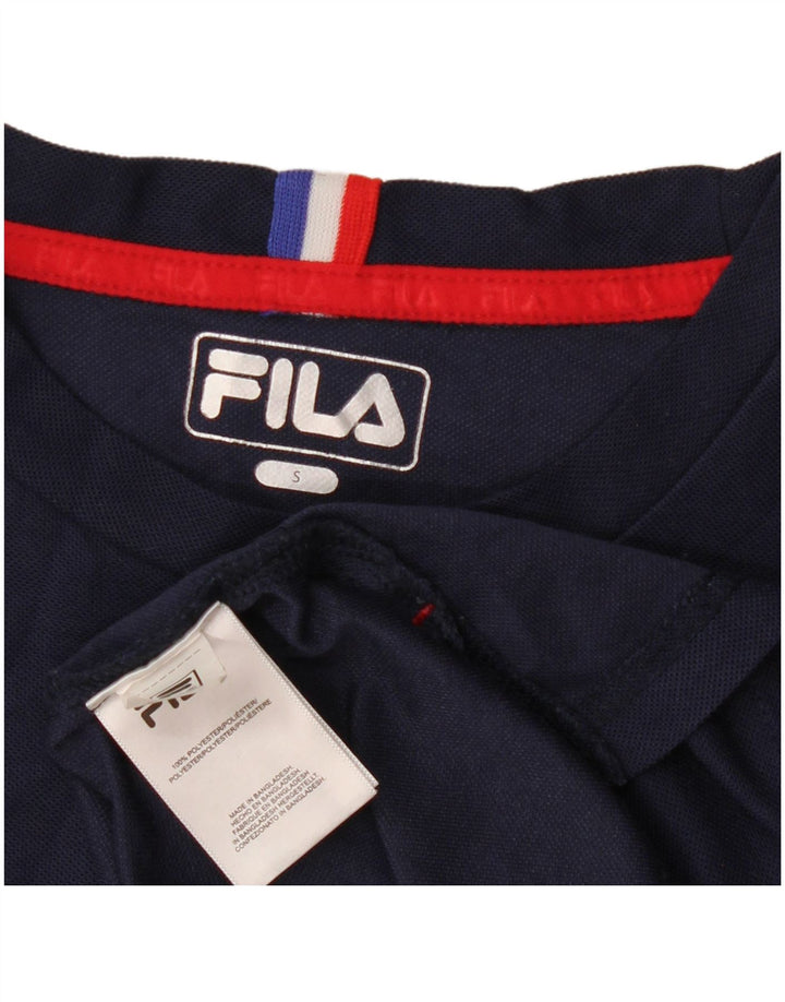 Fila muška majica kratkih rukava, mali tamnoplavi poliester