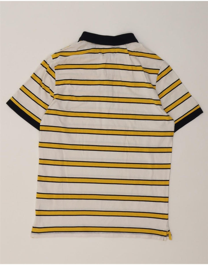 Guess muška polo majica velika bijela prugasta pamuk