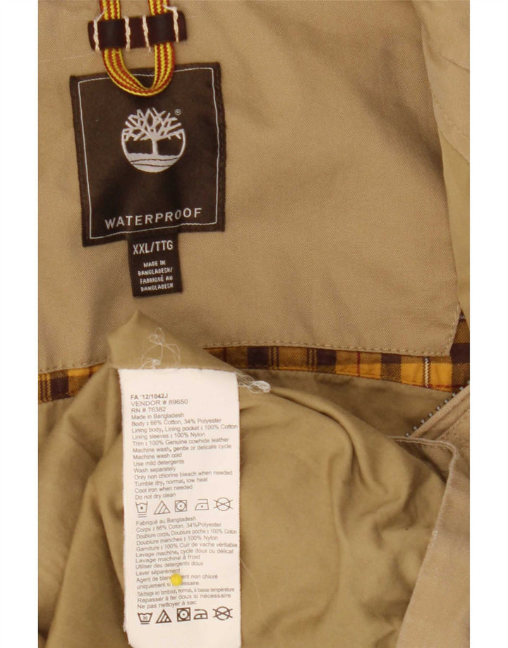 Timberland muška bomber jakna UK 44 2XL bež pamuk