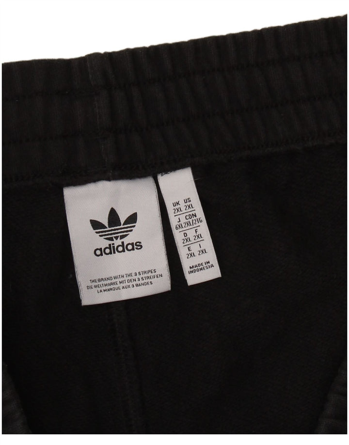 Adidas muške trenirke hlače joggers 2XL crni pamuk