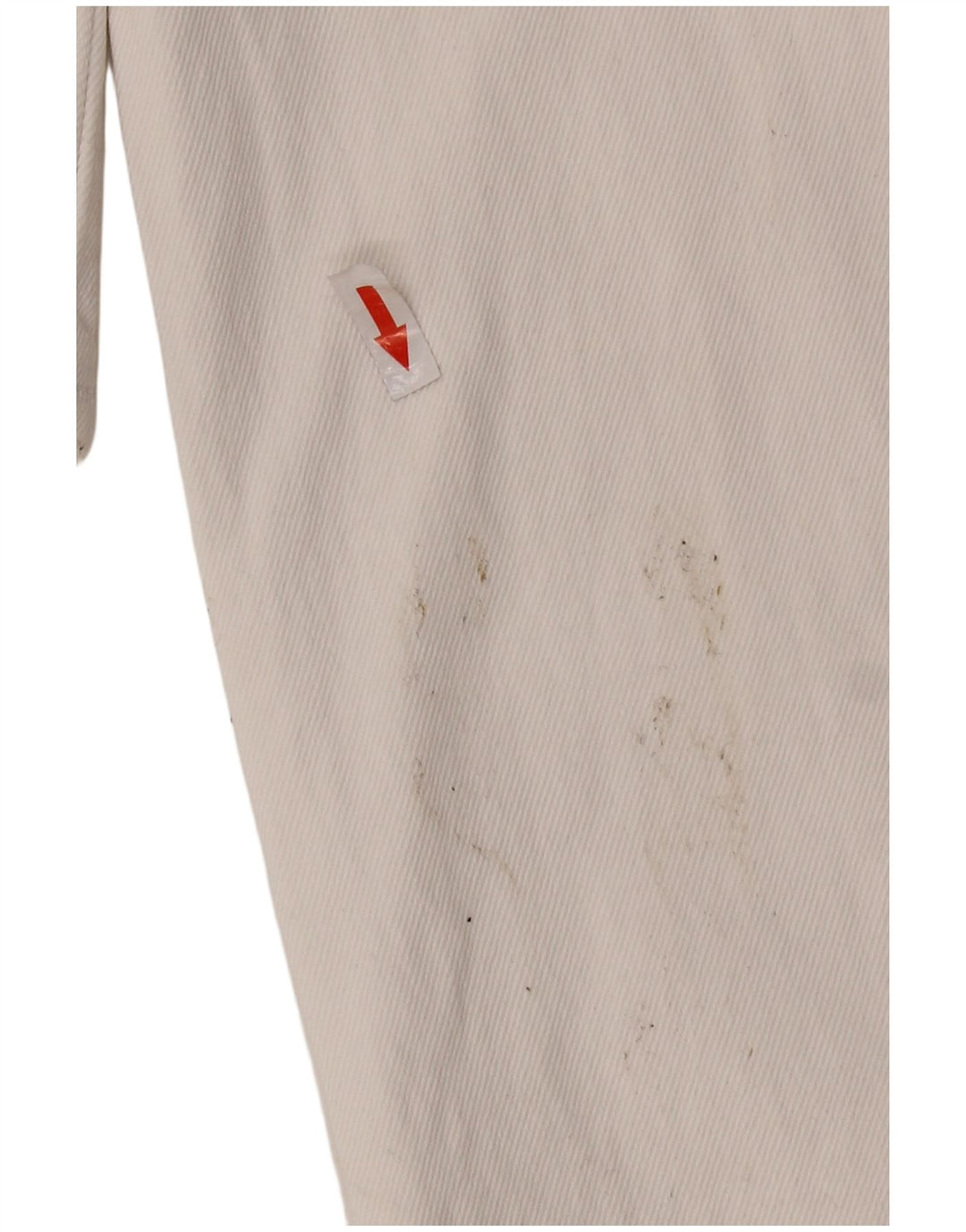 Zara ženski traper kombinezon UK 14 Veliki bijeli pamuk