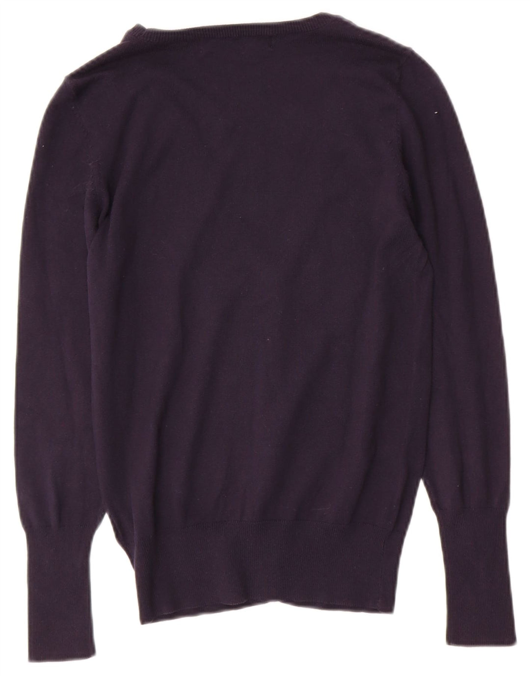 ZARA Womens Cardigan Sweater UK 12 Medium Navy Blue