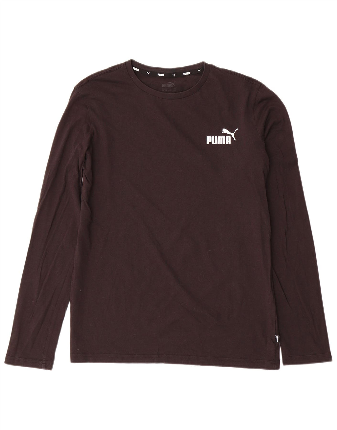 PUMA majica s grafičkim motivima dugih rukava 15-16 godina XL crna