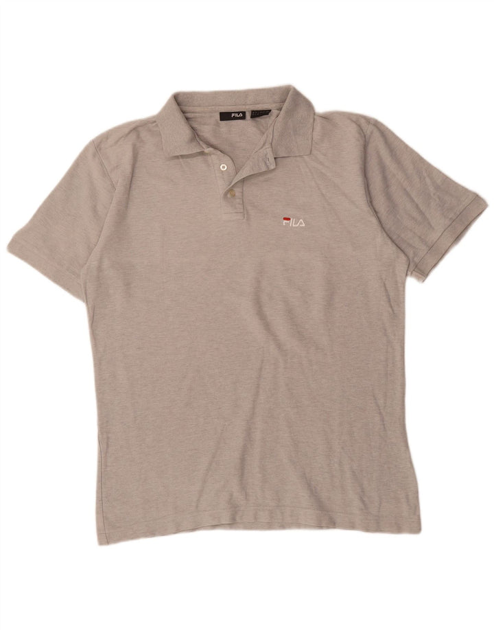 Fila muška polo majica velika siva pamuk