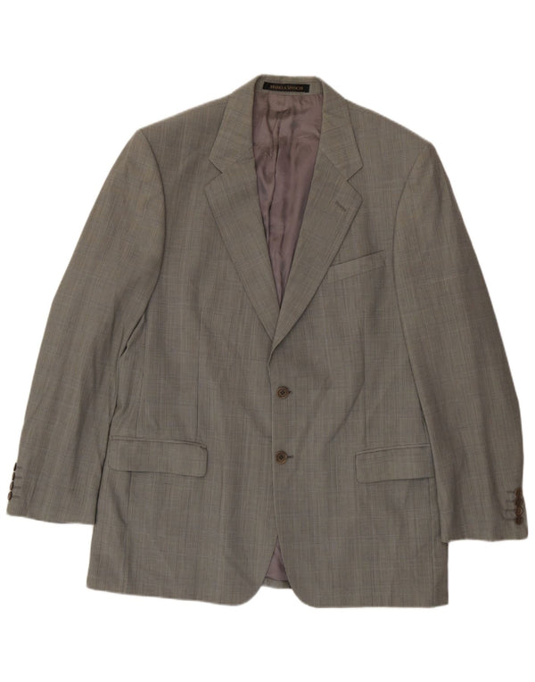 Marks & Spencer muška jakna sa 2 gumba UK 42 velika zelena houndstooth