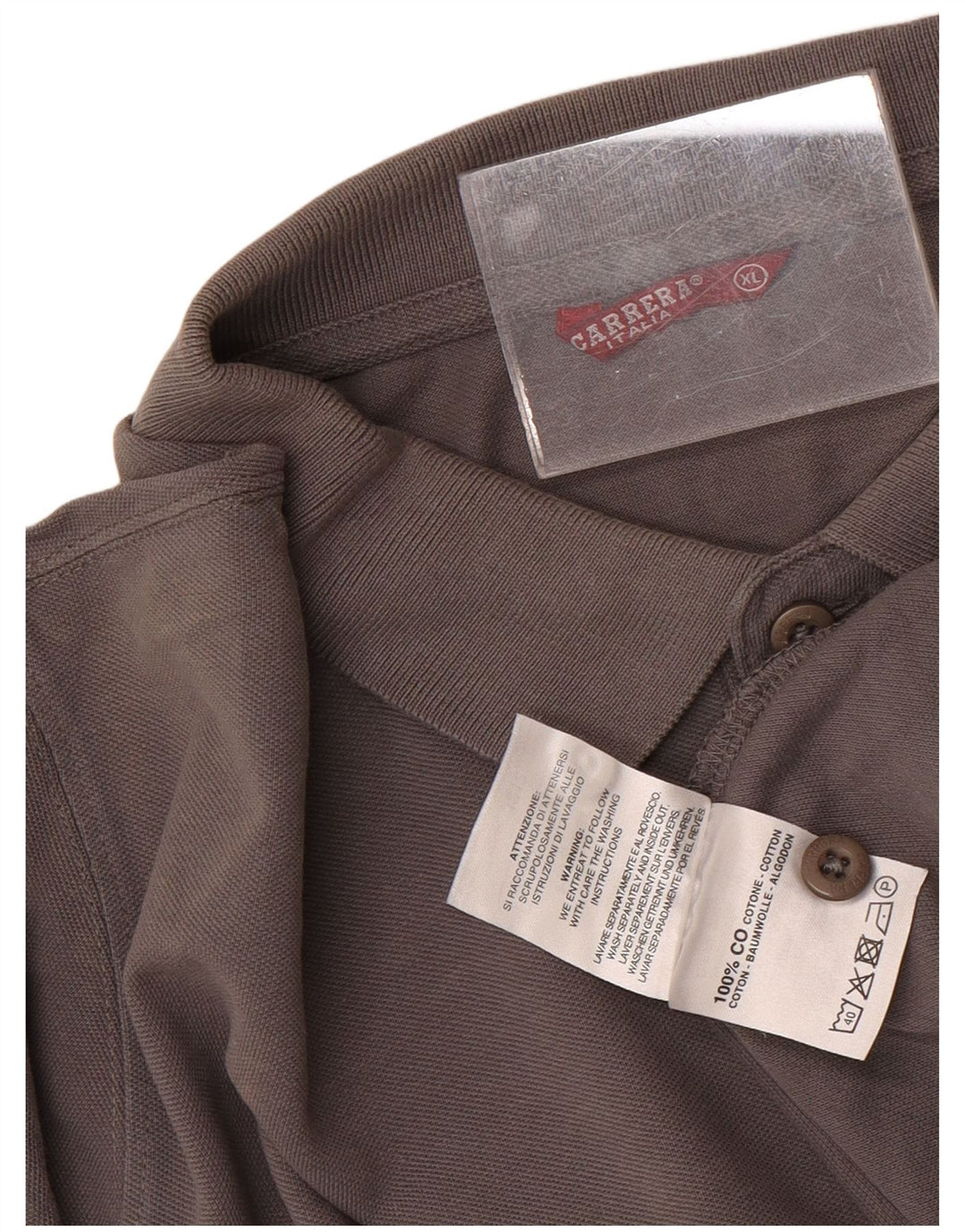 Carrera muška polo majica XL sivi pamuk