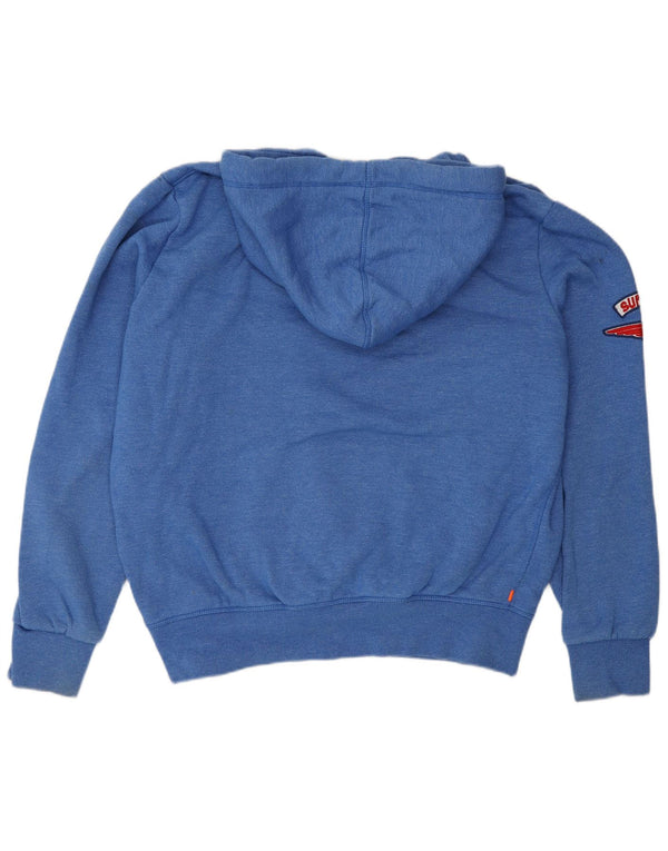 Superdry muška majica s kapuljačom s grafičkim motivima 2XL, plavi pamuk