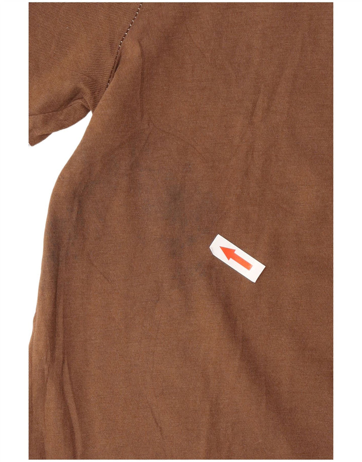 Zara ženska majica kratkih rukava UK 10 Small Brown