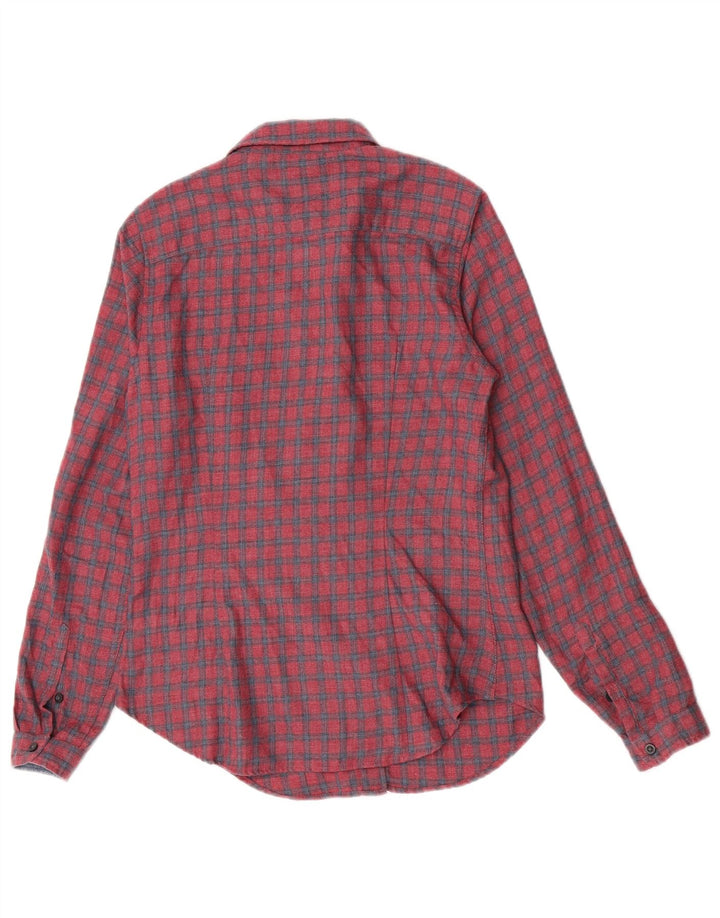 Levi's ženska krojena flanelska košulja UK 10 mali crveni karirani