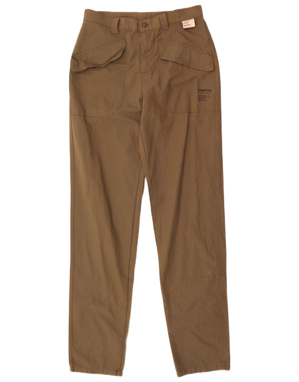 Carrera ženske 758 ležerne hlače visokog struka IT 46 Large W30 L35 Kaki
