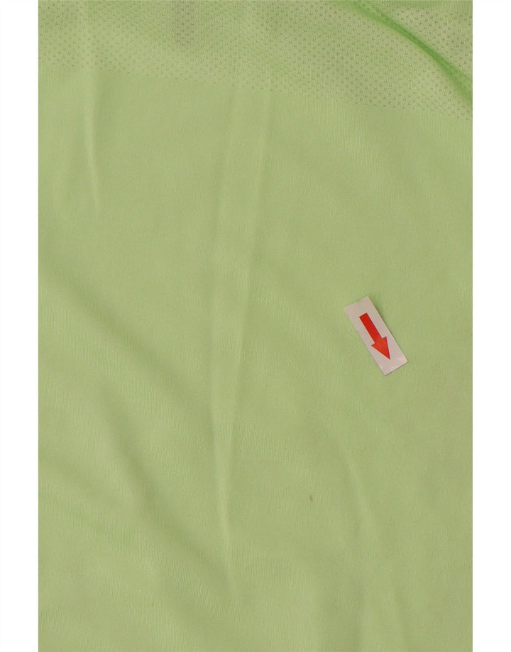 Adidas muška majica kratkih rukava srednje zelene boje od poliestera